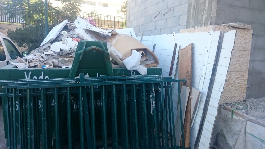 פינוי פסולת בפריסה ארצית - מכולה לפינוי פסולת